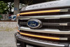 Grille Light Kit - XBG LED DRL Inserts: Ford Super Duty Platinum (20-22 / Amber DRL / Set) - 840203378854