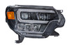 Headlight - XB Hybrid LED: Toyota Tacoma (12-15 / White DRL / Set) - 840203399170