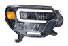 Headlight - XB Hybrid LED: Toyota Tacoma (12-15 / White DRL / Set) - 840203399170