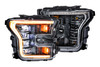 Headlight - XB LED: Ford F-150 (15-17 / Amber DRL / Set) - 840203303627