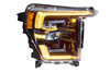 Headlight - XB LED: Ford F-150 (21-23 / Amber DRL / Set) - 840203394366