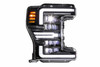 Headlight - XB LED: Ford Super Duty (17-19 / White DRL / Set) - 840203395394