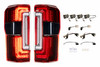 Tail Light - XB LED : 2023+ Ford Super Duty (Red Lens / Set) - 840203324493