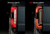 Tail Light - XB LED : 2023+ Ford Super Duty (Red Lens / Set) - 840203324493