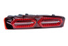 Tail Light - XB LED : Chevrolet Camaro (16-18 / Red Lens Facelift / Set) - 840203303757