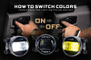 Fog Light - XB Evo+: Type S (White + Yellow / Set) - 840203375037