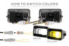 Fog Light - XB Evo+: Type F2 (White + Yellow / Set) - 840203324547