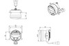 Fog Light - XB LED: Type U (Set) - 840203362501
