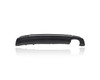 Valance Panel - Compatible/Replacement for '16-18 Kia Optima LX/S/EX (USA-Built) - Rear Bumper Lower Black Single-Exhaust-Hole, 86690D5000AS