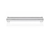 Bumper - Compatible/Replacement for '86-87 Ford Tempo/Mercury Topaz - Rear Chrome Steel, E63Z17906A
