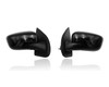 Door Mirror Compatible/Replacement for '22-25 Nissan Frontier - Manual With Cover, Without Blindspot - Black, Pair, Left Driver + Right Passenger Set, 963019BU5A, 963029BU5A
