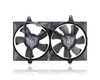 Dual Radiator and Condenser Fan Assembly For NI3115104 93-97 Nissan Altima/Stanza 4Cy/2.4L - 214815B600