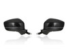 Door Mirror Replacement for 21-23  Mazda CX-9 - Power-Folding With Blindspot/Signal/Cover, Without Camera, Unpainted Door Mirror Rh, Pair, Left Driver + Right Passenger Set, TN4469121A, TN4469181A