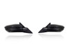 Door Mirror Compatible/Replacement for '21-22 Honda Insight EX - Power, Heated With Blindspot, Without Signal/Camera, Unpainted, Pair, Left Driver + Right Passenger Set, 76208TXMA61ZA, 76258TXMA61ZA