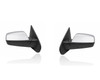 Door Mirror Replacement for 14-19 Chevrolet Silverado/GMC Sierra 1500 - Power Heated With Signal/Puddle/Memory/Cover Without Dimming Chrome Pair Left Driver + Right Passenger Set 84565230 84565195