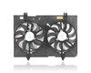 Dual Radiator and Condenser Fan Assembly For NI3115154 13-18 Nissan NV200, 15-17 Chevrolet City Express