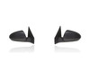 Door Mirror Replacement for 17-20 Hyundai Elantra Sedan SE (Korea-Built) - Non-Heated Without Signal/Blindspot/Memory, Unpainted, Pair, Left Driver + Right Passenger Set, 87620F2260, 87610F2260