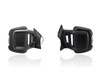 Door Mirror Compatible/Replacement for 14-24 RAM Promaster Extended - Manual, Nonheated With Signal, Without Blindspot/Camera, Textured, Pair, Left Driver + Right Passenger Set, 7SV30JXWAA, 7SV31JXWAA
