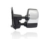 Door Mirror Compatible/Replacement for '16-16 Nissan Titan/XD SL - Extendable With Signal/Blindspot, Without Memory/Camera, Chrome, Left Hand - Driver, 96302EZ91E