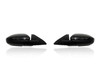 Door Mirror Replacement for 19-24 Volkswagen Jetta/GLI S/SEL/Premium - Heated With Signal/Blindspot, Without Memory, Unpainted, Pair, Left Driver + Right Passenger Set, 17A857508AL9B9, 17A857507AL9B9