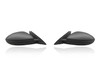 Door Mirror Replacement for 19-24 Volkswagen Jetta S/Sport/SE/R-Line - Heated Without Signal/Memory/Blindspot, Unpainted, Pair, Left Driver + Right Passenger Set, 17A857508AK9B9, 17A857507AK9B9