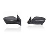Door Mirror Compatible/Replacement for '17-20 Nissan Rogue/Hybrid SV/SL - Power, Heated With Signal/Memory/Camera, Unpainted, Pair, Left Driver + Right Passenger Set, 963016FL0A, 963026FL0A