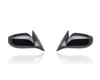 Door Mirror Compatible/Replacement for '10-16 Hyundai Genesis Coupe - Power, Non-Heated Without Signal, Unpainted, Pair, Left Driver + Right Passenger Set, 876202M100, 876102M100