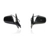 Door Mirror Compatible/Replacement for '05-07 Nissan Murano SL/SE - Power, Heated With Smart Key Sensor, Without Memory, Unpainted, Pair, Left Driver + Right Passenger Set, 96301CB610, 96302CB610