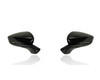 Door Mirror Compatible/Replacement for '19-25 Mazda Mazda3 Hatchback - Power, Heated With Signal/Blindspot, Without Memory, Unpainted, Pair, Left Driver + Right Passenger Set, BEMF69121E, BEMF69181E
