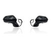 Door Mirror Replacement for 18-20 Toyota Camry/Hybrid XLE/XSE - Heated With Signal/Blindspot/Camera, Without Memory, Unpainted, Pair, Left Driver + Right Passenger Set, 8791006850, 8794006850