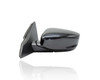 Door Mirror Compatible/Replacement for '17-17 Honda Accord Coupe - Power, Non-Heated, Manual Folding Without Signal, Matte Black Cover Unpainted, Left Hand - Driver, 76250T3LA21ZE