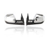 Door Mirror Replacement for 22-26 Toyota Tundra/Hybrid-1794/Capstone - Power-Folding With Signal, Without Camera, Non-Extendable Chrome, Pair, Left Driver + Right Passenger Set, 879100C681, 879400C681