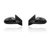 Door Mirror Compatible/Replacement for '21-23 Kia Rio - Heated, Manual-Folding, Black, Pair, Left Driver + Right Passenger Set, 87620H9520, 87610H9660
