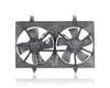 Dual Radiator and Condenser Fan Assembly For NI3115124 03-07 Nissan Murano