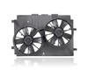 Dual Radiator and Condenser Fan Assembly For GM3115141 98-02 Chevrolet Camaro Firebird, 98-04 Corvette 8Cy