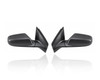 Door Mirror Compatible/Replacement for '23-26 Honda Odyssey Sport - Heated With Signal/Memory, Manual-Folding Black, Pair, Left Driver + Right Passenger Set, 76200THRA71ZA, 76250THRA71ZA