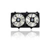 Dual Radiator and Condenser Fan Assembly For TO3115151 07-09 Toyota Camry USA/Japan 4Cy