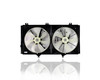 Dual Radiator and Condenser Fan Assembly For TO3117101 07-11 Toyota Camry USA 3.5L V6, 05-12 Avalon, 09-16 Venza-3.5L Without Tow Package