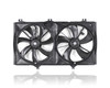 Dual Radiator and Condenser Fan Assembly For TO3115164 10-11 Toyota Camry, 09-16 Venza 2.7L 4Cy Automatic Without Tow Package