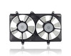 Dual Radiator and Condenser Fan Assembly For TO3115106 98-02 Toyota Corolla