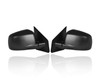 Door Mirror Compatible/Replacement for '09-15 Dodge Journey SE - Power, Heated, Texture Black, Pair, Left Driver + Right Passenger Set, 5076884AF, 5076885AF