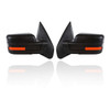 Door Mirror Replacement for 09-10 Ford F150 - Power With Signal, Without Puddle/Memory, Non-Extendable, Manual-Folding Textured, Pair, Left Driver + Right Passenger Set, 9L3Z17682CB, 9L3Z17683CB