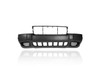Bumper Cover -  Compatible/Replacement for '99-02 Jeep Grand Cherokee Laredo - Front Textured Gray Without Fog Lamp Hole, 5EU79HS5