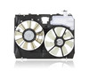 Dual Radiator and Condenser Fan Assembly For 167110A220 04-05 Toyota Sienna With Tow-Package - Without Module
