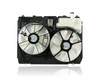 Dual Radiator and Condenser Fan Assembly For TO3115135 04-05 Toyota Sienna Without Tow Package