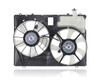 Dual Radiator and Condenser Fan Assembly For TO3115158 07-10 Toyota Sienna 3.5L V6