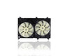Dual Radiator and Condenser Fan Assembly For TO3115128 01-07 Toyota Highlander 4Cy With Tow Package (6cy Without Tow Package), 01-03 Lexus RX300