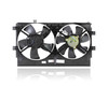 Dual Radiator and Condenser Fan Assembly For 1355A101 08-17 Mitsubishi Lancer, 08-15 Evolution, 09-17 Sportback 1.8L Diesel With Turbo