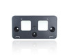 License Plate Bracket -  Compatible/Replacement for '11-13 Ford Fiesta Sedan/Hatchback - Front, AE8Z17A385AA
