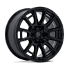 Foxhound - 20in, Cast Aluminum, Gloss Black, 20X9, 6X5.5, 1mm, 194933447961, SAEJ2530, 194933447961